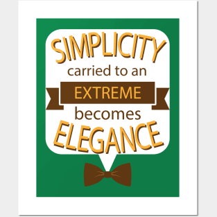 Simplicity Quote Posters and Art